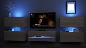 PRINCE CONCEPT E3 MAGASFÉNYŰ FEHÉR NAPPALI BÚTOR (307CM)