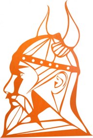 Faragott fából készült falikép Viking - RAGNAR