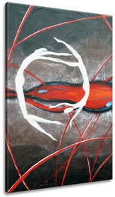 Gario Kézzel festett kép Alakok titokzatos tánca Méret: 70 x 100 cm