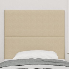 Fejtámla Egyszerű Dizájn Világos Zöld Szürke 100 cm Corduroy Szövet