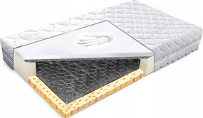 160x200 rugós latex és viszkóz bonell matrac 24cm H3 bonell anyaggal