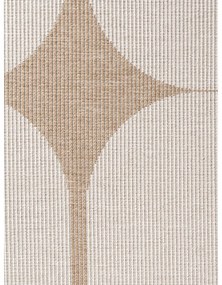 Bézs-elefántcsont színű kültéri-beltéri futószőnyeg 80x250 cm Duet Bowen – NORTHRUGS