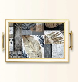Üveg tálca, 38×24 cm – TPB9890