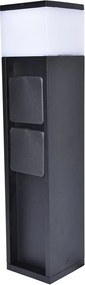 LUTEC 7202201012 MAINS Modern Kültéri Állólámpa Fekete LED IP44