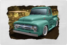 Poszter 60x40 Ford F100 PickUp