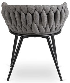 Szürke Fonott Étkezőszék EMPOLI