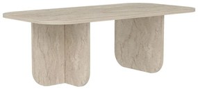 Dohányzóasztal Becaj - Travertine