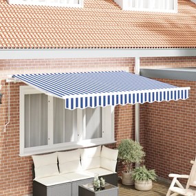 Napellenző csereanyag 3.5m x 2m kerethez Kék és Fehér