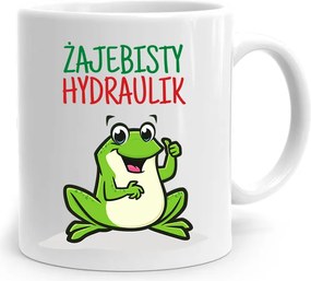 Bögre Ajándék Vízvezeték Szerelőnek Békás Vízvezeték Szerelő Nyomtatott Fényképpel