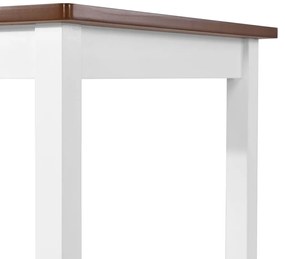 Tömör fa bárasztal 108 x 60 x 91 cm