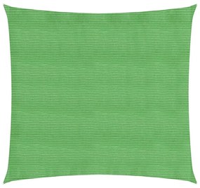világoszöld HDPE napvitorla 160 g/m² 4,5 x 4,5 m