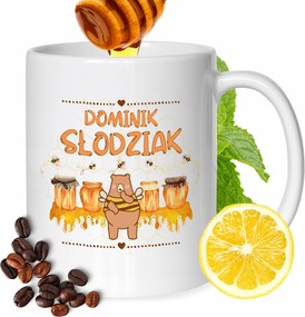 Bögre Dominik Barát Férj Nyomtatott Ajándék Fehér 330ml