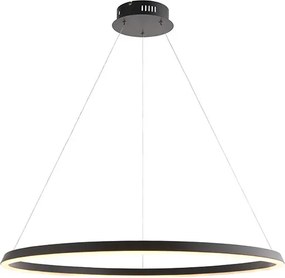 ENDON 80628 STATEN Modern Led Függesztett Lámpa Fehér, Matt Fekete LED IP20