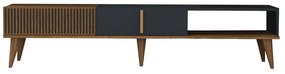 TV szekrény Milan Alt - Walnut, Anthracite