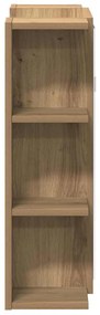 Fürdőszobai tükörszekrény Artisan Oak 80x20,5x64 cm Gépelt fa