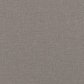 tópszínű kihúzható szövet heverő 100 x 200 cm