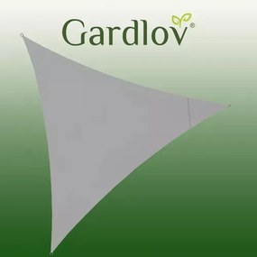 Sunshade sail 3x3x3m gray Gardlov 23147
