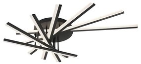 LED Dimmelhető felületre szerelhető csillár LED/120W/230V 3000-6500K + távirányítás