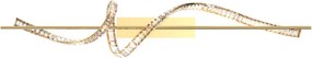 Zuma Line ATHESA MD3170-1-3GT Asztali lámpa 1x26W/LED 2700K-6000K 3000lm IP20