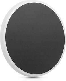 Fali Lámpa Kerek Modern Fali Lámpa Led Gyűrű 13cm Fekete