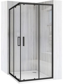 Zuhanykabin Rea City 90x90 Black