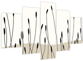 Kép - Grafikus rét N⁰3 (150x105 cm)