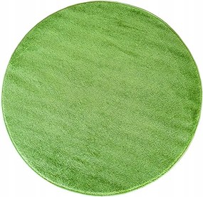 Portofino szőnyeg, kerek darab, zöld, 100x100