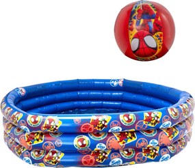 Pókember Spidey Friends 3 gyűrűs gyerek medence és strandlabda szett