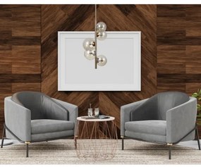 ITALUX PND-406007-V5-HBR - CANELLO 5xG9/5W/230V mennyezeti lámpa, réz