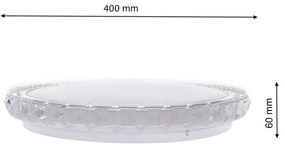 LED állítható fényerejű LAYLA mennyezeti lámpa DO-val 1xLED/26W/230V