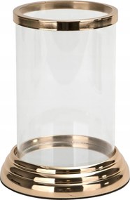 Dekorációs gyertyatartó 17 cm arany 1689683