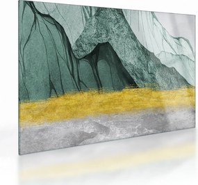 Üveg kép - Smaragdhegység N⁰2 (70x50 cm)