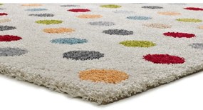 Krémszínű szőnyeg 133x190 cm Norge Dots – Universal