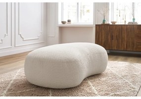 Fehér buklé szövet lábtartó Saint-Germain – Bobochic Paris