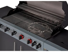 Gáz grillsütő Boston Black 6 KR Turbo - ENDERS