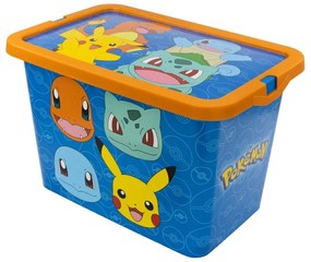 Pokémon Rock műanyag tároló doboz 7 L