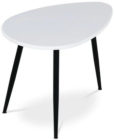 Dohányzóasztal 60×40 cm, MDF, Fehér. AF-3011 WT