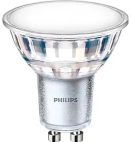 LED lámpa , égő , szpot , GU10 foglalat , 4 Watt , természetes fehér , 4000K , dimmelhető , Philips , CorePro