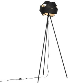 Modern állólámpa fekete - Cloth