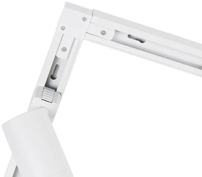 Modern 1 fázisú sínrendszer 14 spotlámpával fehér - Jeana