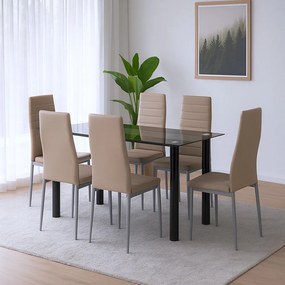 Tino NOVA Étkezőszék bézs-szürke színben