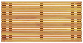 Kerti Kávéasztal 110x55x35 cm Tömör Fa Akác