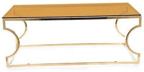 Kenzo téglalap alakú dohányzóasztal, arany