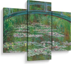 Kép - Claude Monet, The Japanese Footbridge, reprodukciók (90x60 cm)