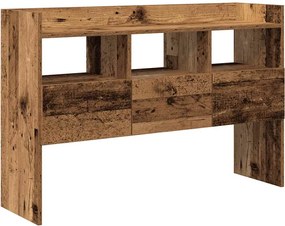 vidaXL komód Régi fa 105x30x70 cm Gépelt fa