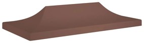 barna tető partisátorhoz 6 x 3 m 270 g/m²