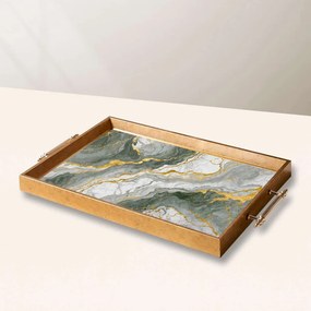 Üveg tálca, 38×24 cm – TPEA10015