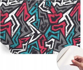 Dekoratív Öntapadós Tapéta Divatos Minták Absztrakt mozaik 104x70 cm