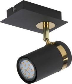 Spot Lámpa Fekete Verano ITALUX-SPL-2031-1