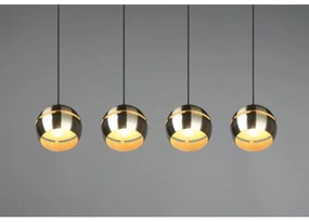 Trio - Csillár zsinóron FLETCHER 4xE14/40W/230V réz